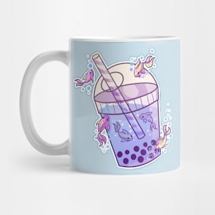 Boba Tea Fish Mug